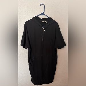 Zenergy by Chico’s hooded shirt dress